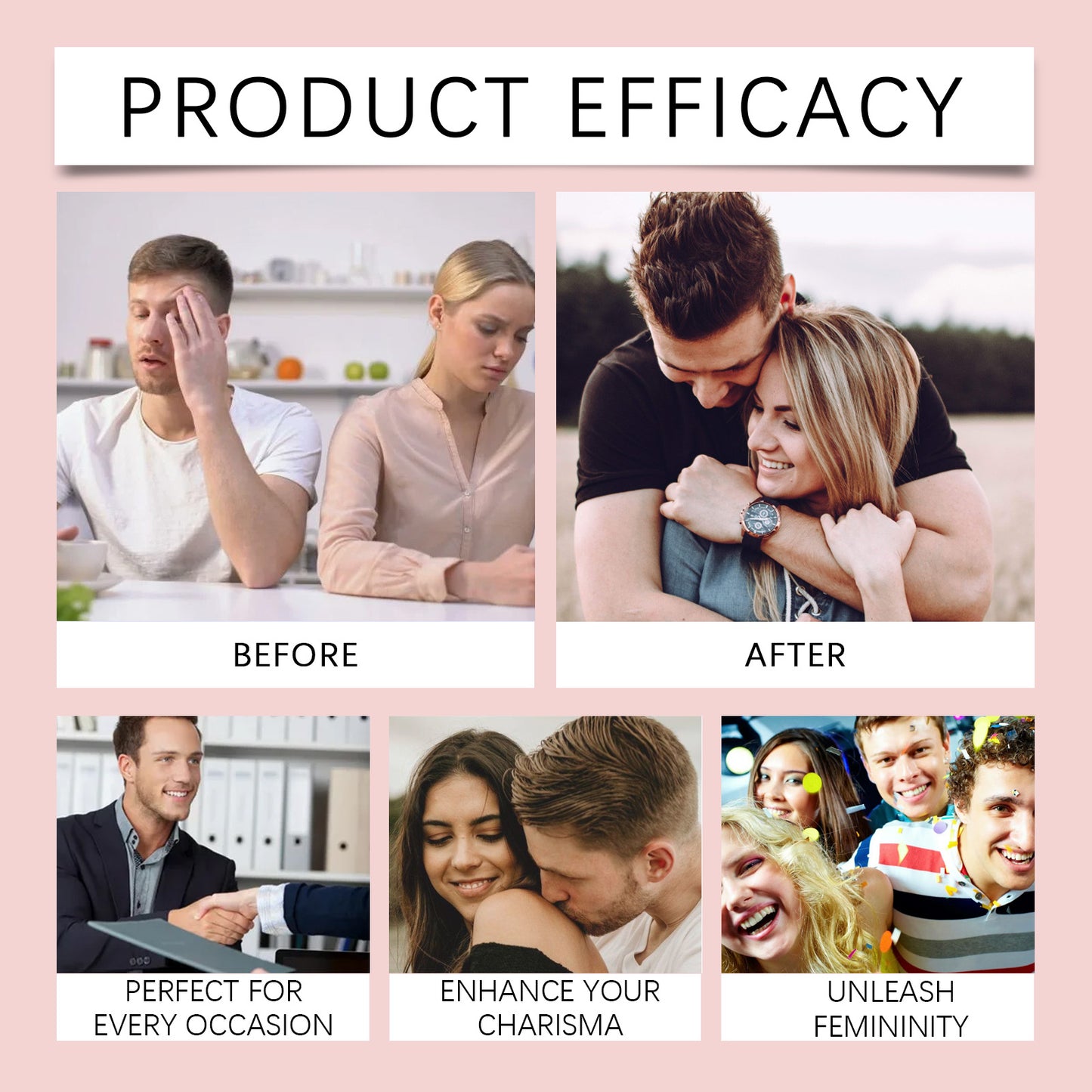 Roxelis, pour homme, parfum de Charme durable, Spray Naturel Frais,Tempérament Ambré et léger, Parfum élégant