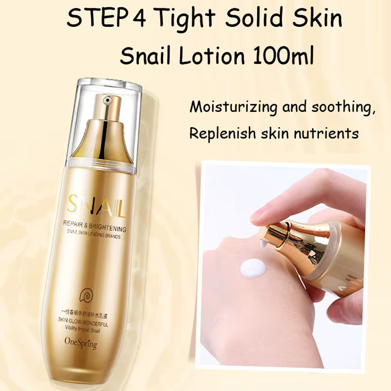 6 pièces, coffret de soins visage coréen : crème hydratante blanchissante, tonique, lotion, contour des yeux, nettoyant, BB crème.