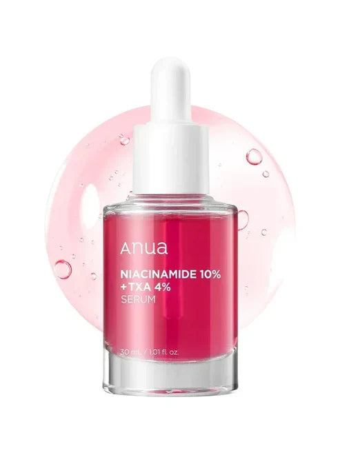 Anua Niacinamide 10 % + TXA 4 % Sérum antioxydant blanchissant pour le mélasma et les taches brunes, 30 ml. Produits de soins, coréens, pour la peau.
